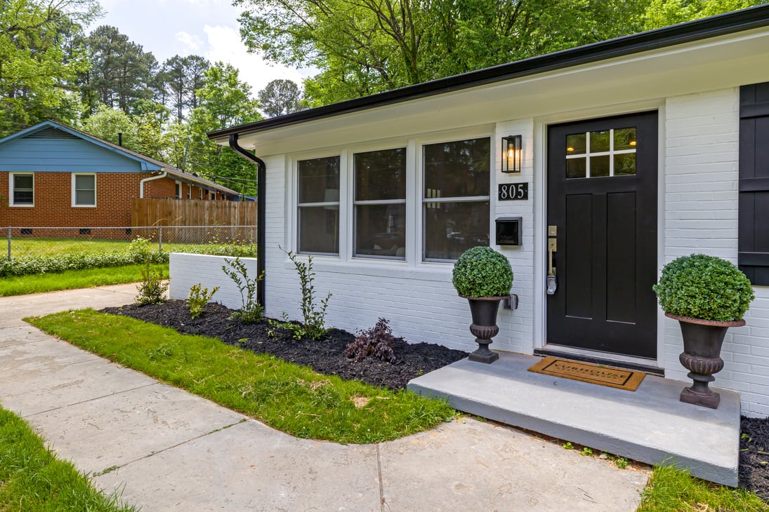 Front Exterior of a Family Home